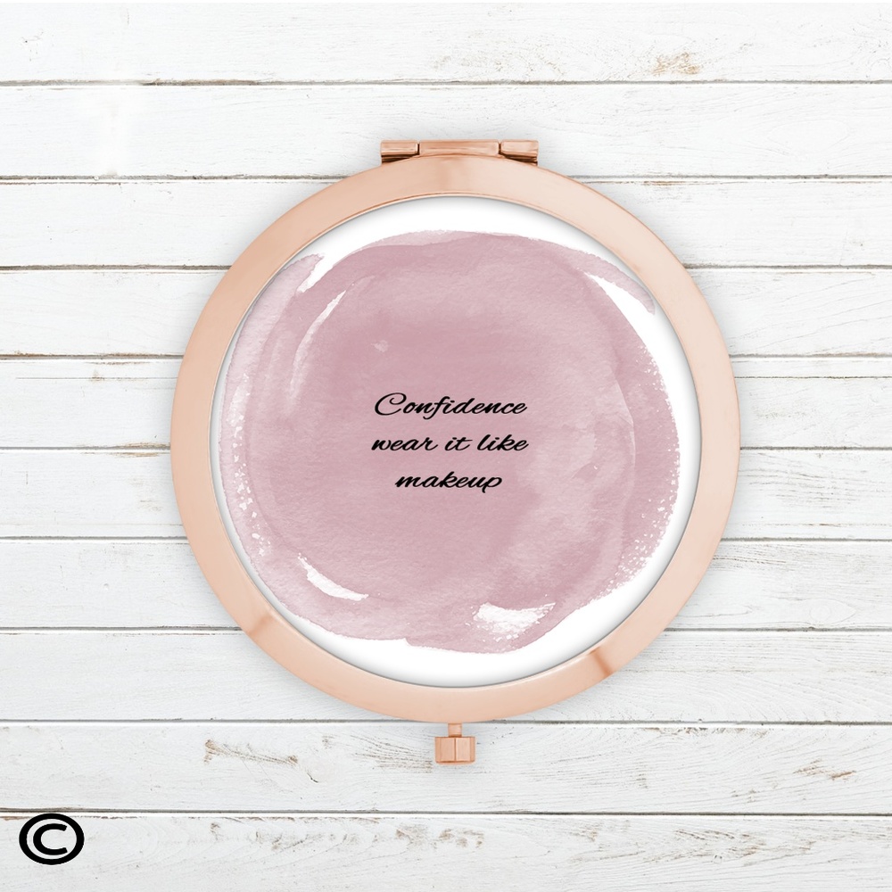 Funny Motivational Compact Mirrors